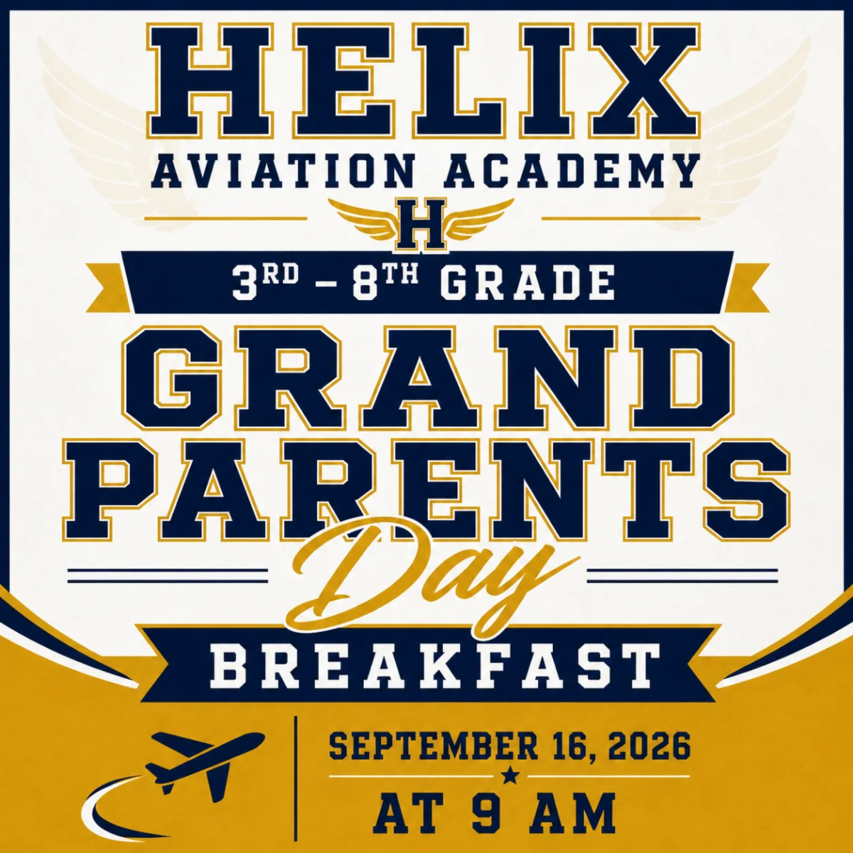 Flyer for HAA Grandparents day